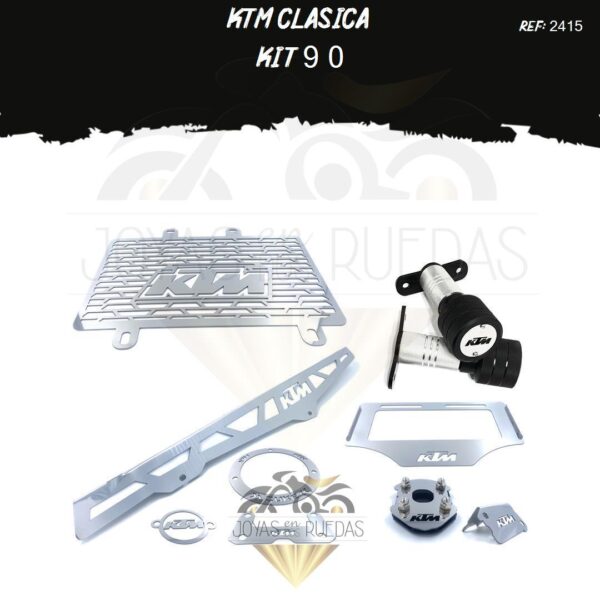 KTM clasica kit protector bomba delantera acutrax grande