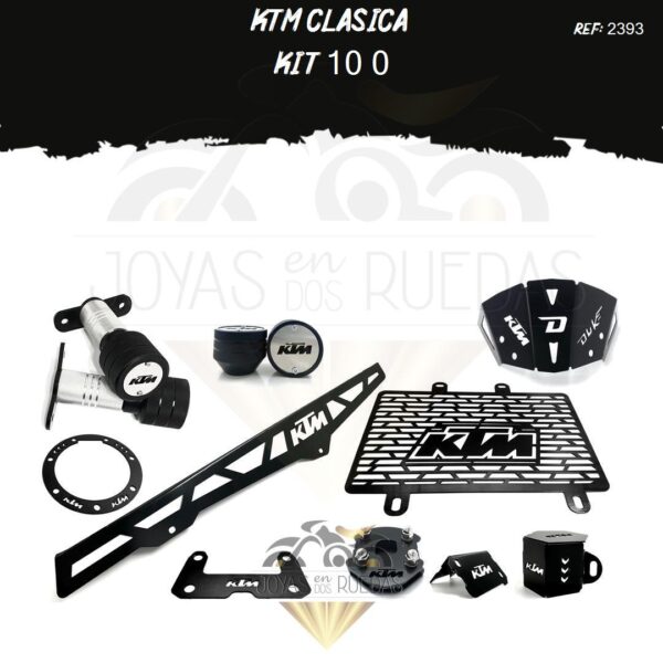 KTM clasica kit protector bomba delantera