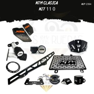 KTM clasica kit acutrax grande protector bomba trasera