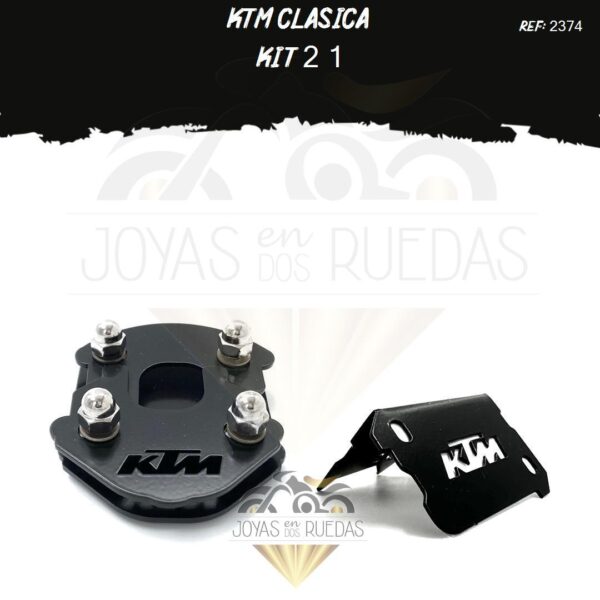 KTM clasica kit lujo pata gato protector bomba delantera