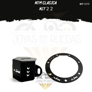 KTM clasica kit lujo tapa tanque protector bomba trasera