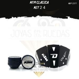KTM clasica kit Spools Sliders eje lujo cupula