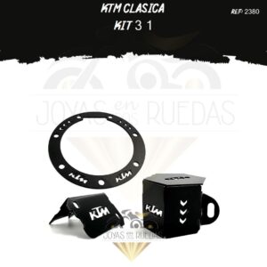 KTM clasica kit lujo tapa tanque protector bomba trasera