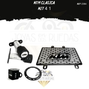 KTM clasica kit protector bomba trasera lujo tapa tanque