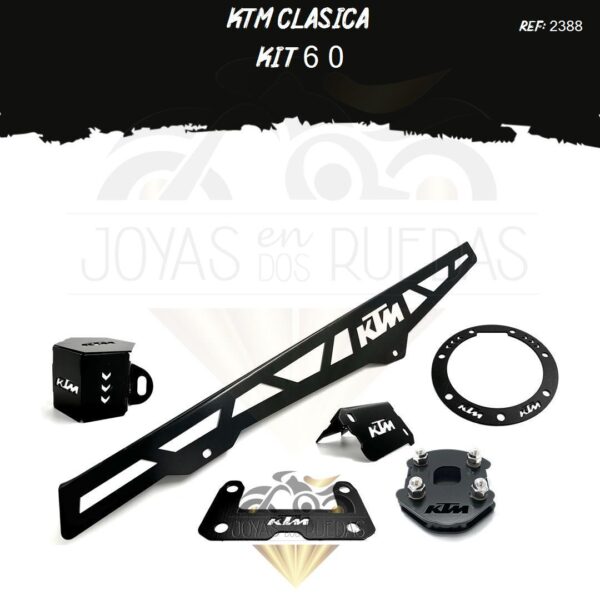 KTM clasica kit protector bomba trasera acutrax grande