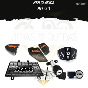 KTM clasica kit protector radiador p radiador lateral