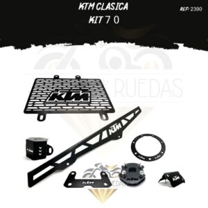 KTM clasica kit lujo tapa tanque acutrax grande