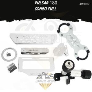 Pulsar 180 kit sliders lujo tapa tanque