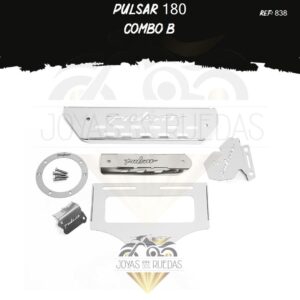 Pulsar 180 kit lujo tapa tanque 6t