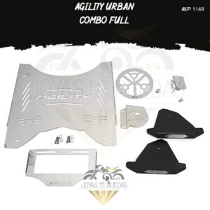 Agility Urban kit lujo ventilador sliders piso mordaza