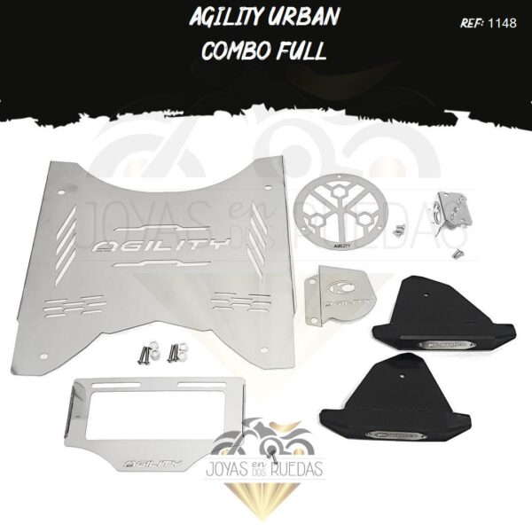 Agility Urban kit lujo ventilador sliders piso mordaza