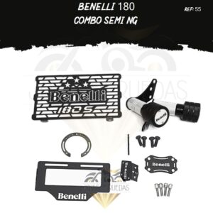 Benelli 180 kit sliders protector radiador