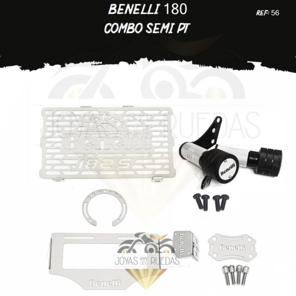 Benelli 180 kit sliders protector radiador