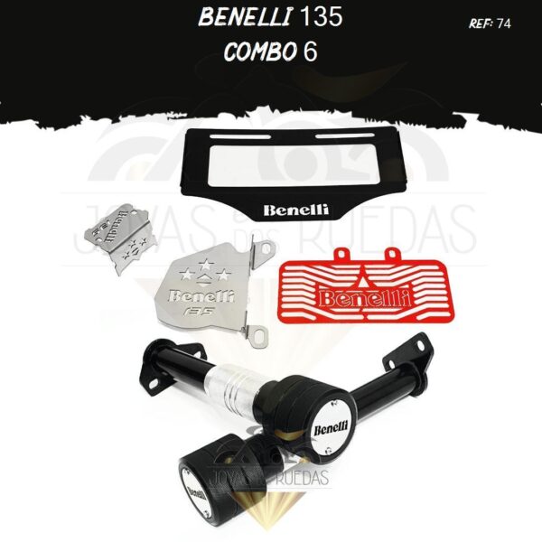 Benelli 135 kit acutrax T mordaza porta placa