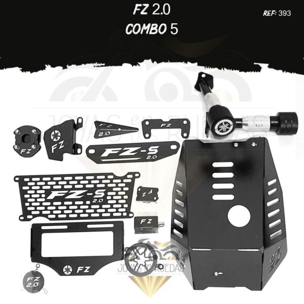 FZ 2.0 kit radiador t18 pechera quilla