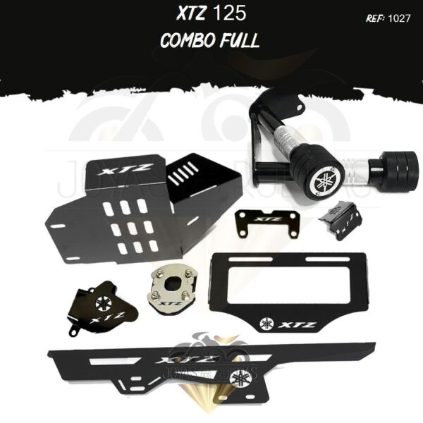 XTZ 125 kit acutrax p mordaza lujo pata gato