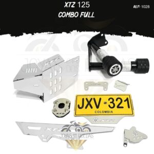 XTZ 125 kit mordaza lujo pata gato acutrax p