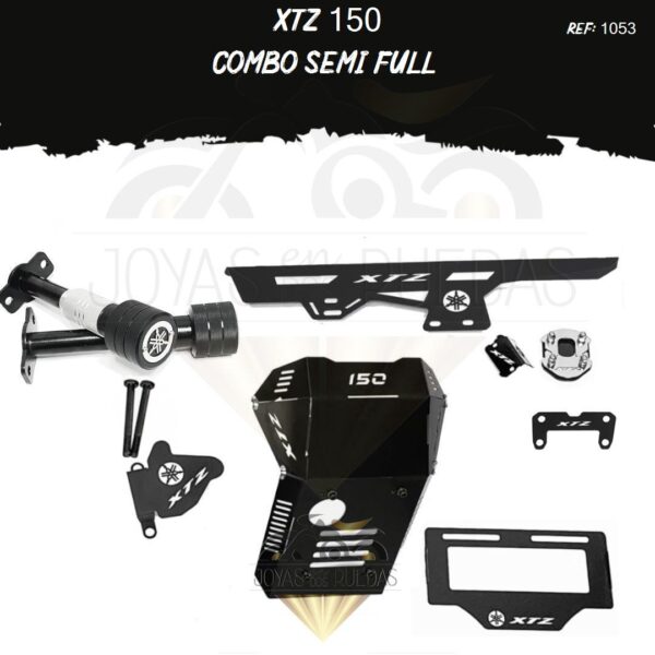 XTZ 150 kit protector bomba delantera acutrax p