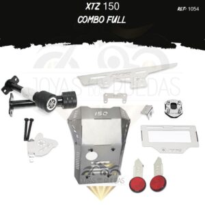 XTZ 150 kit acutrax p mordaza protector bomba delantera