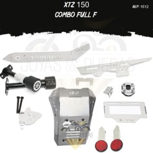 XTZ 150 kit pechera quilla tragaluz sliders