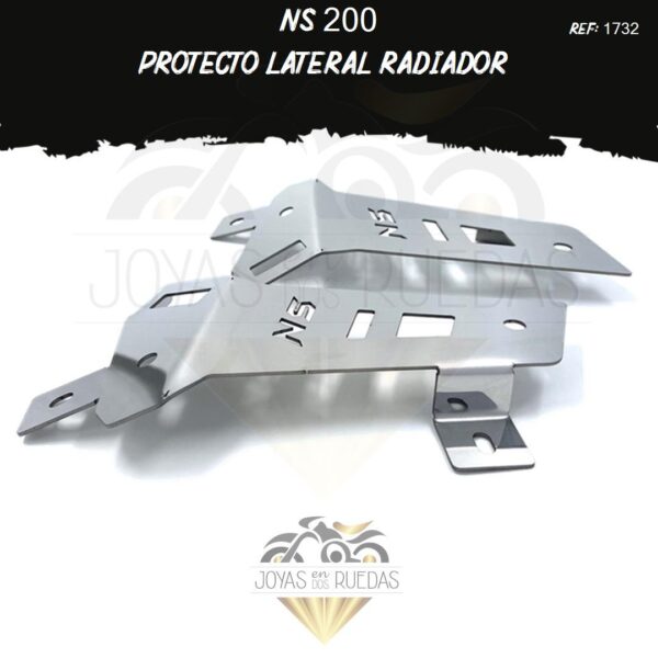 NS 200 lujos protecto lateral radiador
