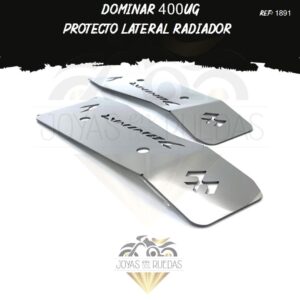 motos Dominar 400UG protecto lateral radiador