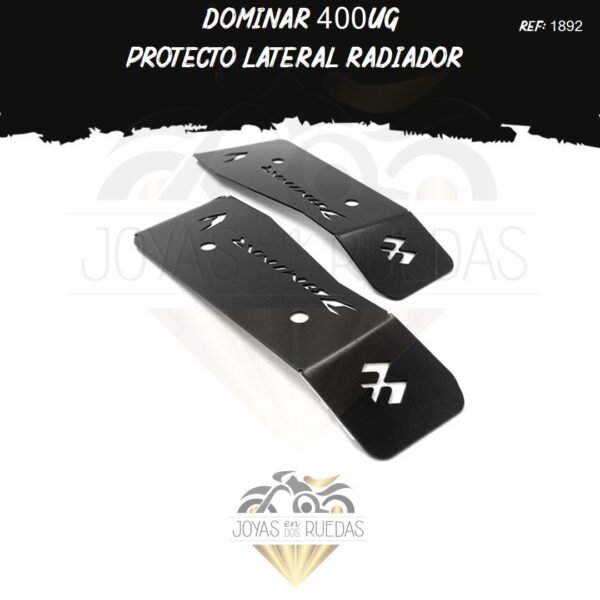 parte Dominar 400UG protecto lateral radiador