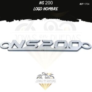 parte NS 200 Logo nombre
