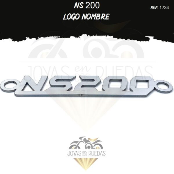 parte NS 200 Logo nombre