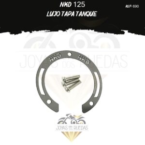 pieza NKD 125 lujo tapa tanque