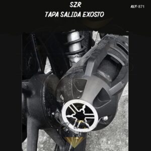 SZR lujos tapa salida exosto