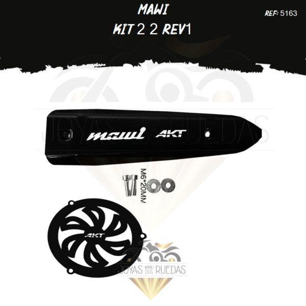 MAWI kit lujo ventilador akd protector exosto 5t