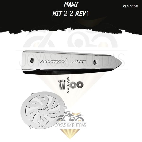 MAWI kit lujo ventilador akd protector exosto 5t