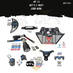 MT 15 kit protector disco bomba trasera 3d