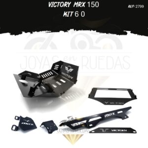Victory MRX 150 kit lamina lateral pechera quilla