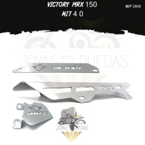 Victory MRX 150 kit mordaza protector bomba delantera