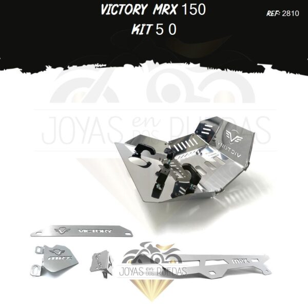 Victory MRX 150 kit mordaza guarda cadena lamina lateral