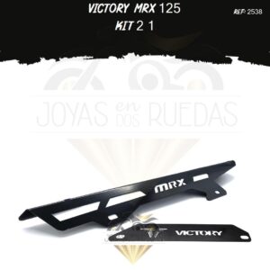 Victory MRX 125 kit guarda cadena lamina lateral