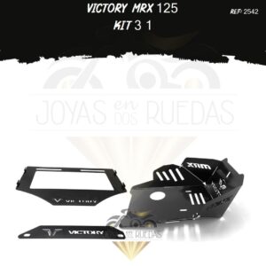 Victory MRX 125 kit pechera quilla lamina lateral