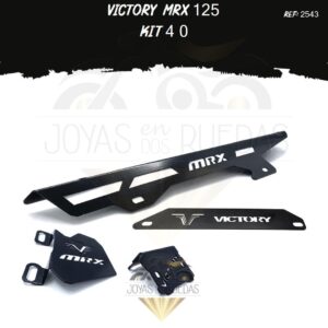 Victory MRX 125 kit mordaza protector bomba delantera