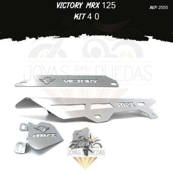 Victory MRX 125 kit mordaza guarda cadena