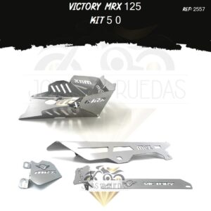 Victory MRX 125 kit guarda cadena mordaza lamina lateral