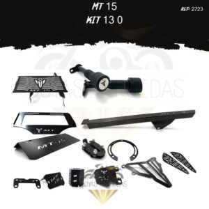 MT 15 kit guarda cadena cupula TR2 lujo pata gato