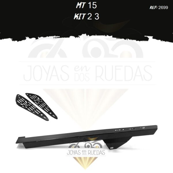 MT 15 kit guarda cadena Lujo carenado