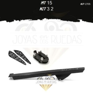MT 15 kit Lujo carenado guarda cadena lujo pata gato
