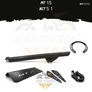 MT 15 kit lujo tapa tanque protector exosto