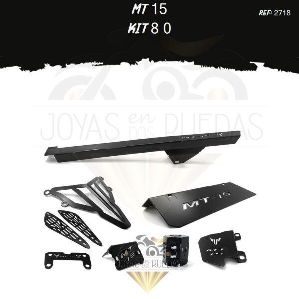 MT 15 kit protector exosto mordaza cupula TR2 acutrax T