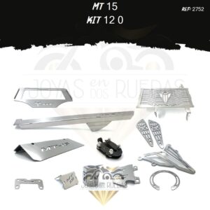 MT 15 kit mordaza protector exosto acutrax T