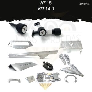 MT 15 kit lujo tapa tanque protector exosto