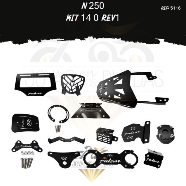N 250 kit barra estabilizadora lujo pata gato